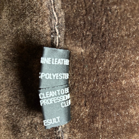 Knowles & Carter London - Vintage 1970s sheepskin coat with fur collar - size S - Picture 11 of 13